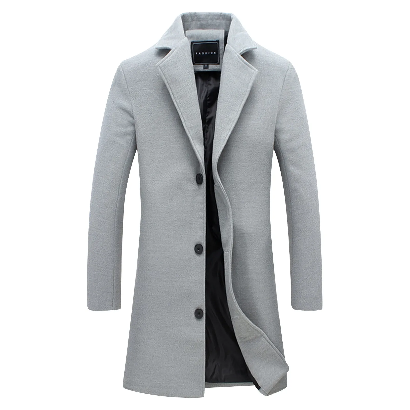 Classic pea coat construction showing durability features