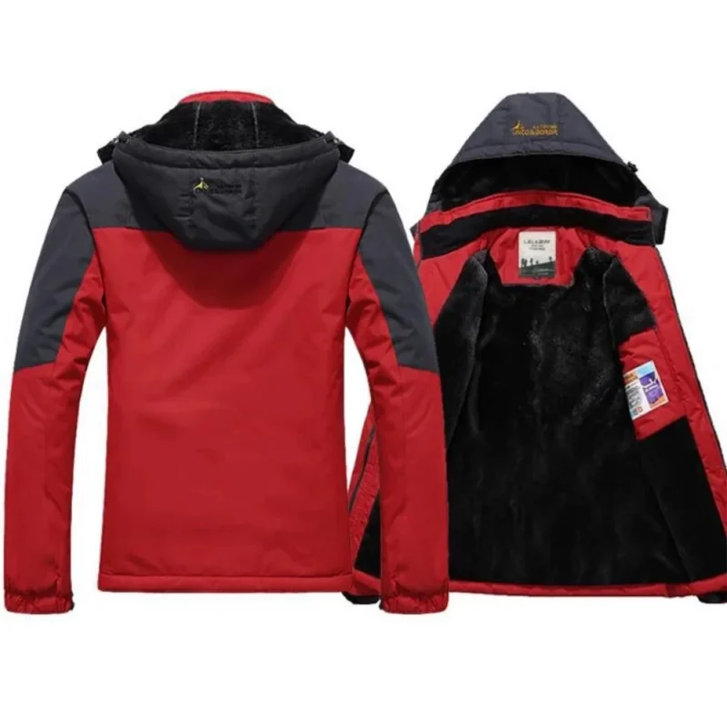 Premium Men's Military Parka Winter Coat with Cotton Fleece Lining - Image 3