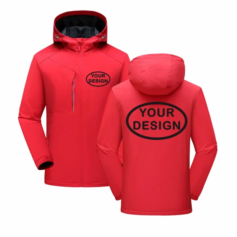 Men's Premium Waterproof Winter Jacket with Hood Fleece Lined - Image 7