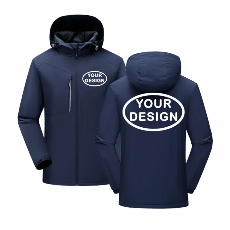 Men's Premium Waterproof Winter Jacket with Hood Fleece Lined - Image 12