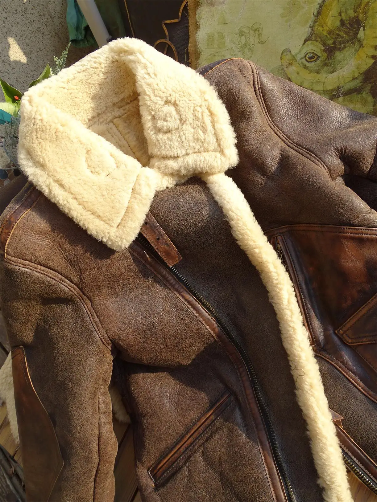 Quality indicators to look for when purchasing authentic shearling and sheepskin cold weather garments