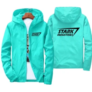 Men's Hooded Trench Coat Oxford Fabric Casual Modern Korean Style