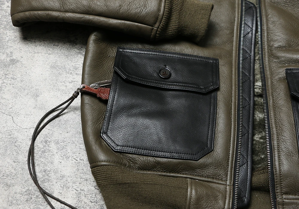 Special care is needed for shearling and sheepskin leather jackets