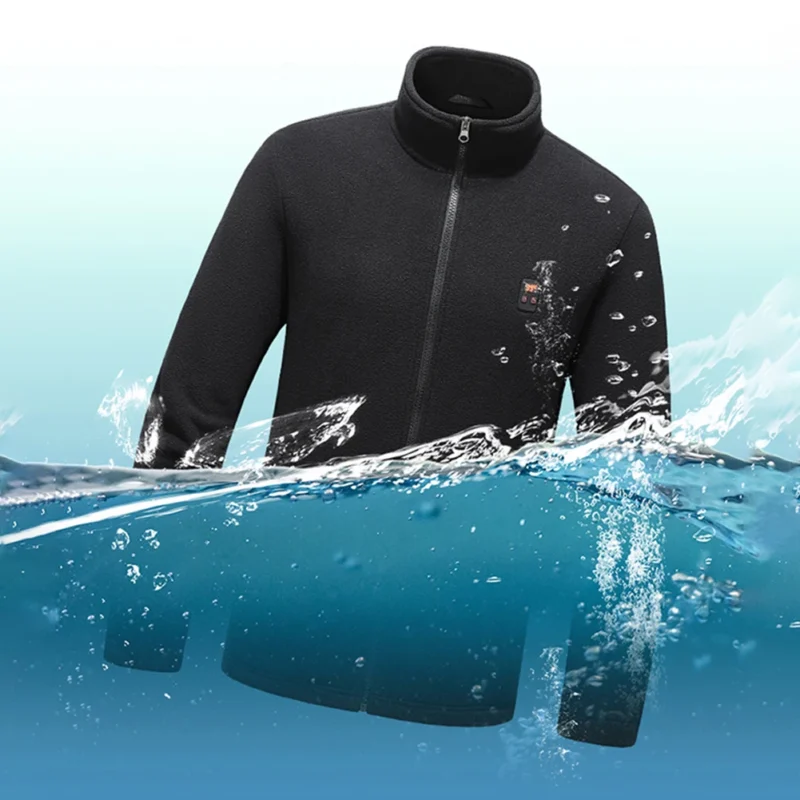 Men's 9-Zone USB Heated Jacket with 3 Temperature Settings for Outdoor Activities - Image 4