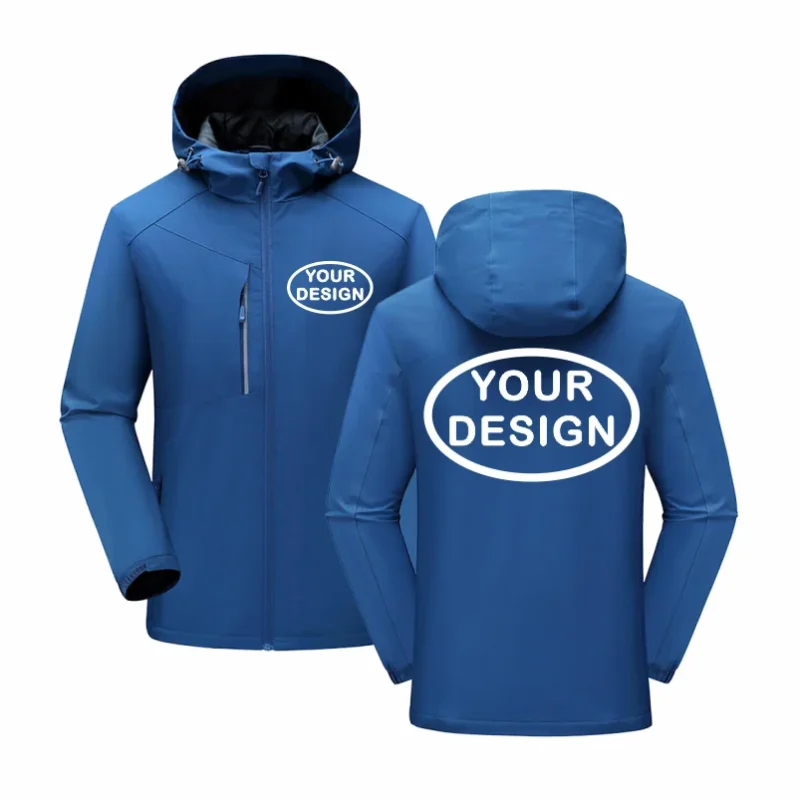 Men's Premium Waterproof Winter Jacket with Hood Fleece Lined - Image 8