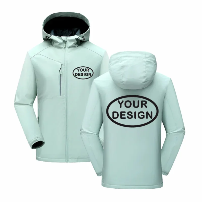 Men's Premium Waterproof Winter Jacket with Hood Fleece Lined - Image 9
