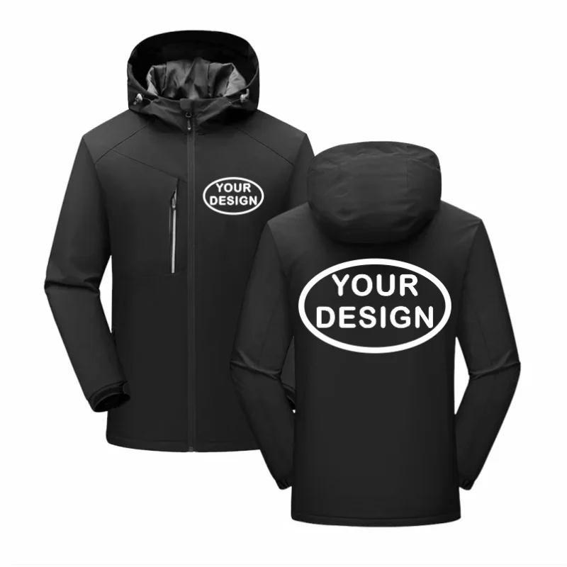Men's Premium Waterproof Winter Jacket with Hood Fleece Lined - Image 10