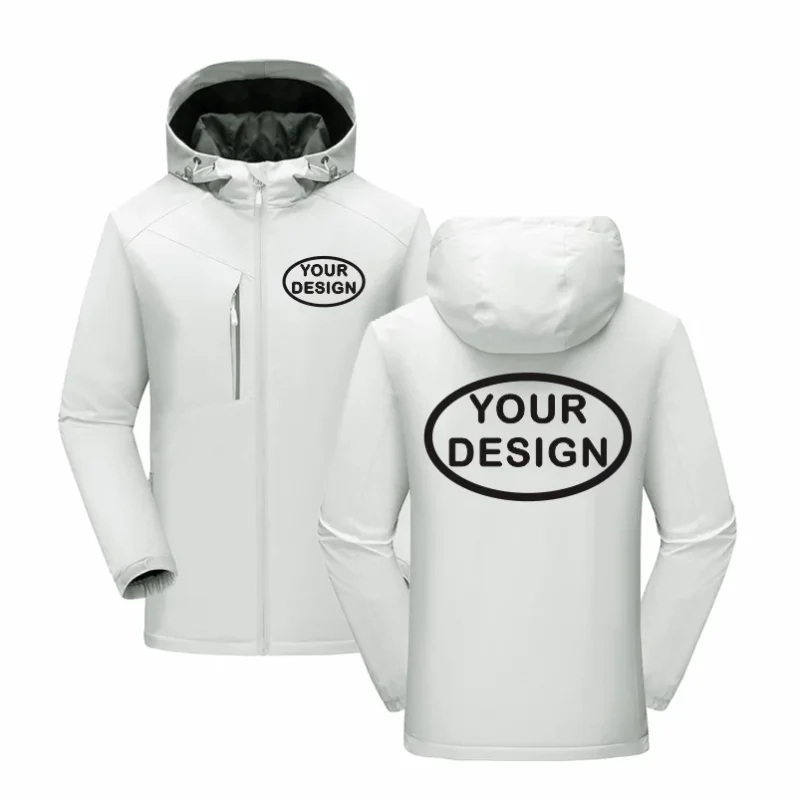 Men's Premium Waterproof Winter Jacket with Hood Fleece Lined - Image 11