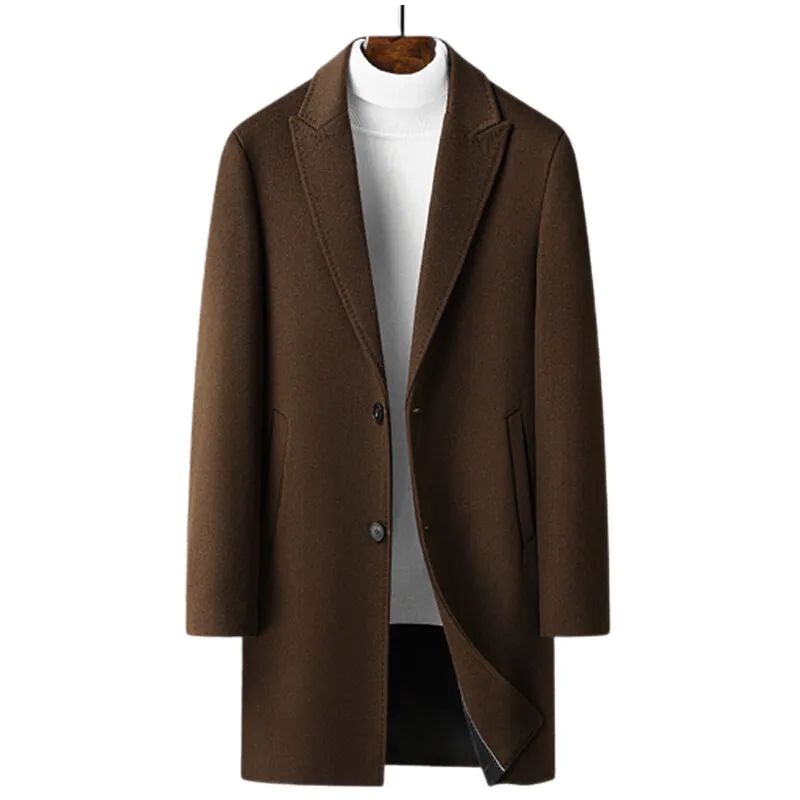 Mens Wool Overcoat