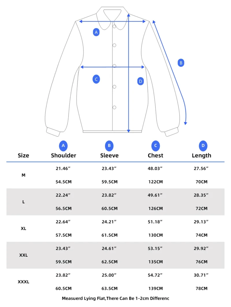 Men's Leather Varsity Bomber Jacket with Embroidered Letters - Image 4